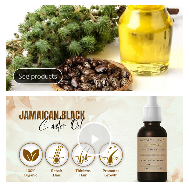 Holy Grail Jamaican Black Castor Oil infused in Biotin