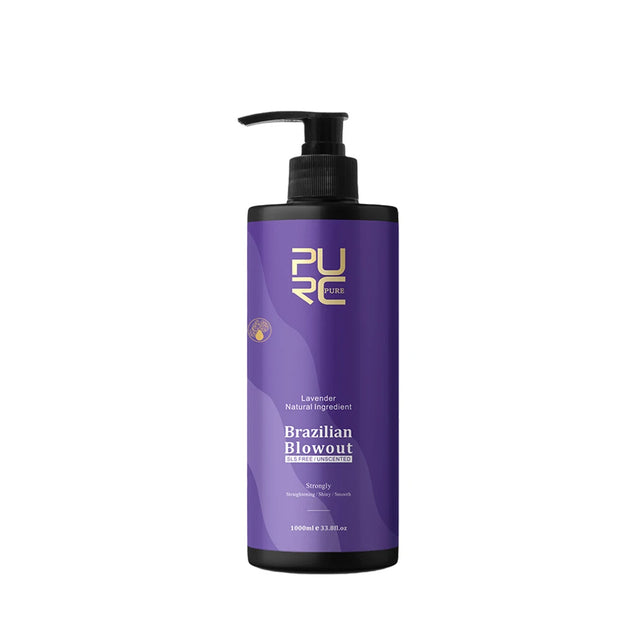 PURC Lavender Brazilian Keratin – 12% Straightening & Smoothing Treatment