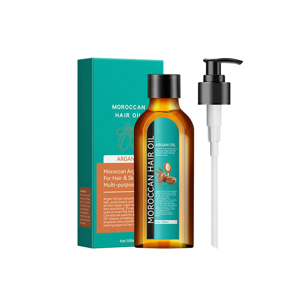 Moroccan Hair Oil – Nourish, Repair & Soften Dry, Damaged Hair