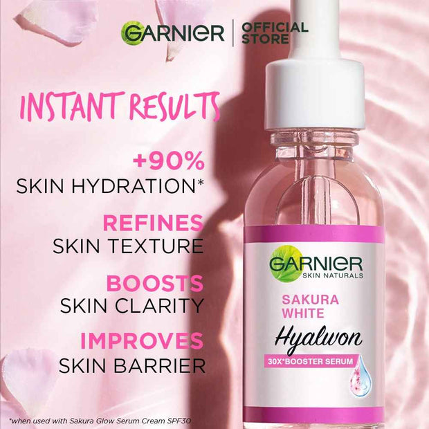 Garnier Whitening Essence 30ml – Acne Mark Repair & Pore Shrink Serum