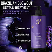 PURC Lavender Brazilian Keratin – 12% Straightening & Smoothing Treatment