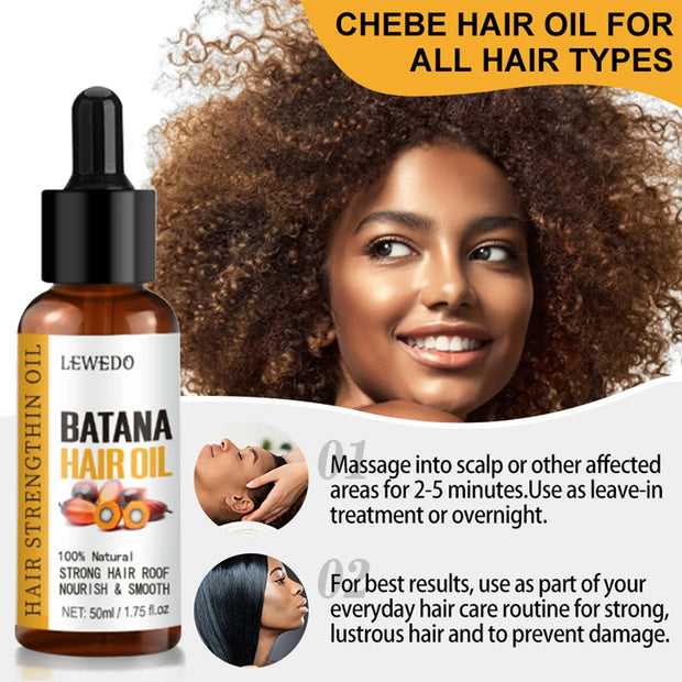 African Batana Hair Growth Oil – 100% Pure Hair Regrowth