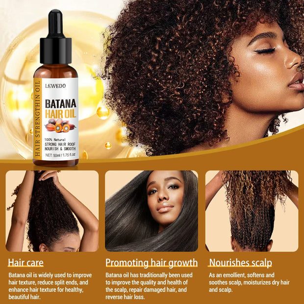 African Batana Hair Growth Oil – 100% Pure Hair Regrowth