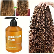 GZE Curl Defining Cream – Argan Oil for Soft, Bouncy Curls