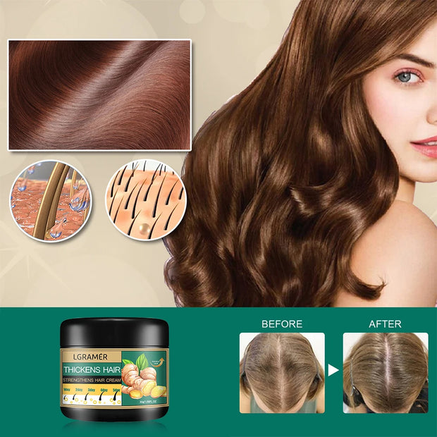 Ginger Hair Growth Cream – Repair, Regrow & Prevent Hair Loss