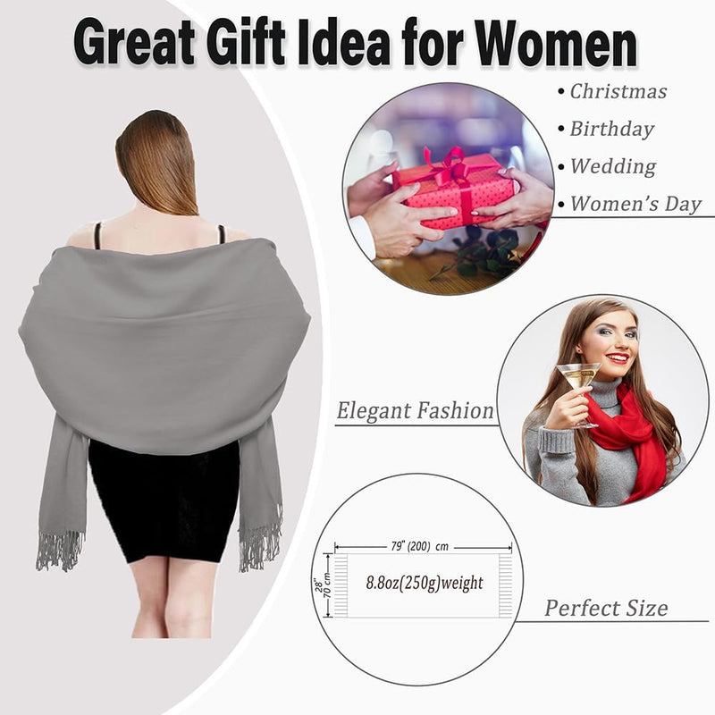 Luxurious Pashmina Scarf – Versatile, Elegant, and Timeless