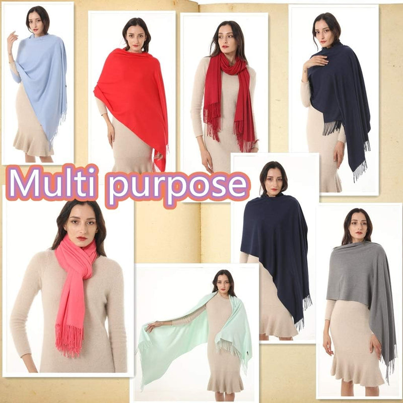 Luxurious Pashmina Scarf – Versatile, Elegant, and Timeless