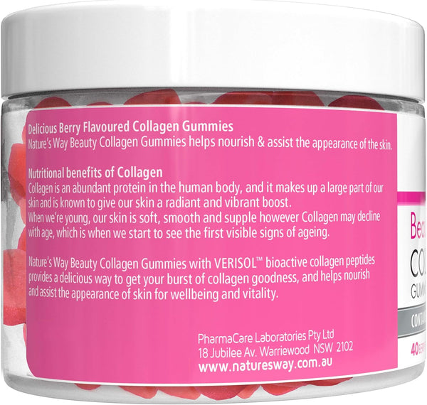 Nature's Way Beauty Collagen Gummies, 160gms