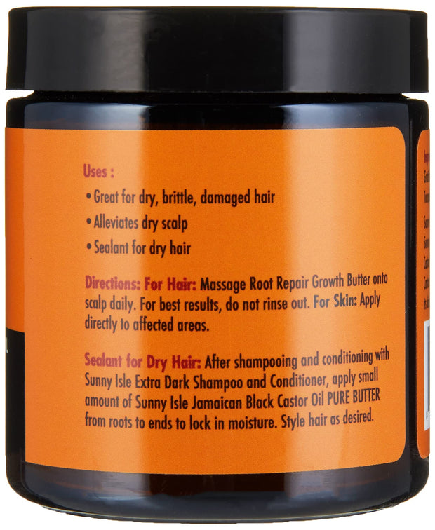 Sunny Isle Jamaican Black Castor Oil Root Repair Growth Butter (4 oz.)