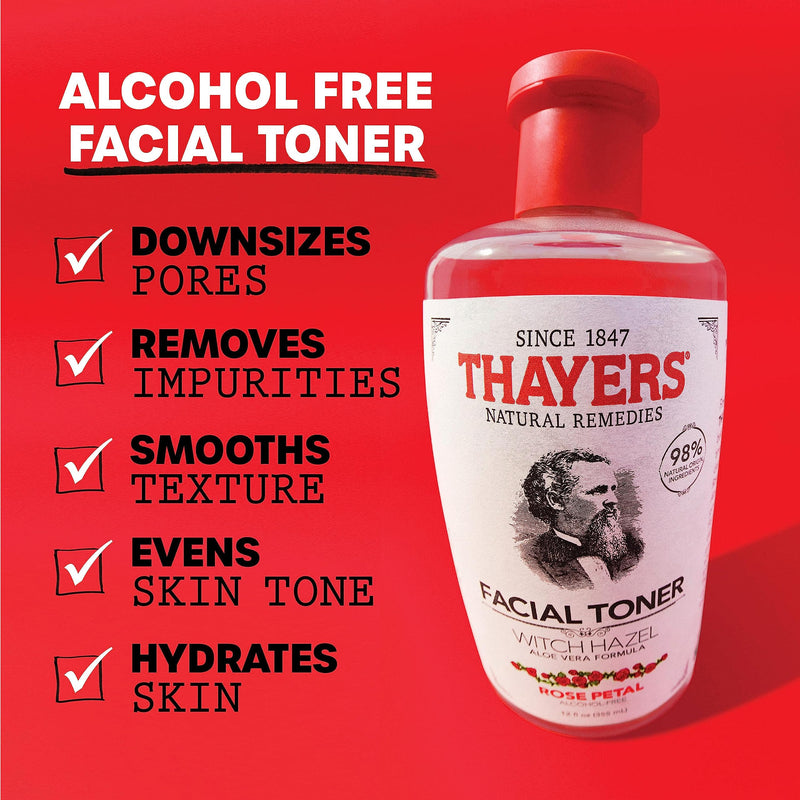 Thayers Alcohol-Free Lavender Witch Hazel Toner with Aloe Vera Formula 355ml