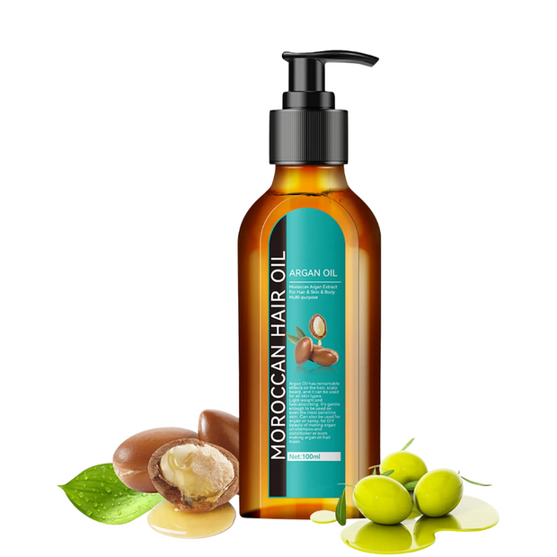 Moroccan Hair Oil – Nourish, Repair & Soften Dry, Damaged Hair