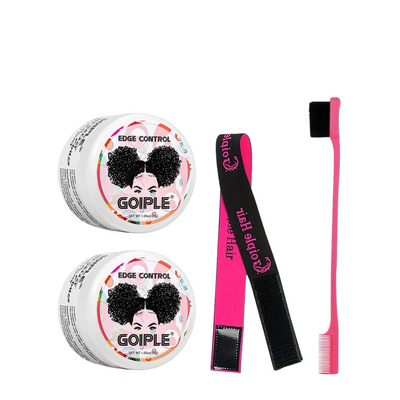 GOIPLE Edge Control 30G – Strong Hold, Tames Flyaways, Non-Greasy, Long-Lasting