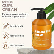 GZE Curl Defining Cream – Argan Oil for Soft, Bouncy Curls