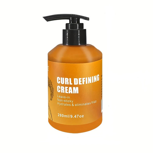 GZE Curl Defining Cream – Argan Oil for Soft, Bouncy Curls