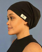 Luxury Satin Lined Beanie - Perfect for Travel & Long Hair Care