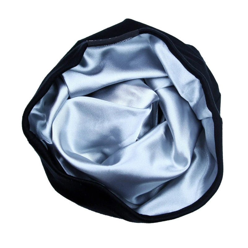 Luxury Satin Lined Beanie - Perfect for Travel & Long Hair Care: Free Shipping in Australia