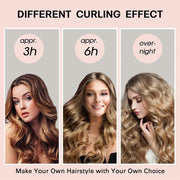 Silk Heatless Curling Rod – Soft No-Heat Hair Rollers for Effortless Curls