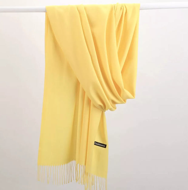 Stunning Cashmere Warm Winter Pashmina Long Oversize Solid Wrap-Australia