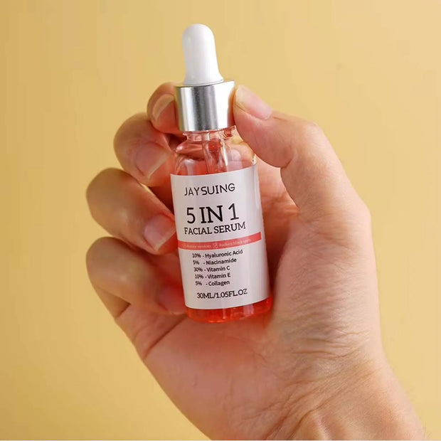 5-in-1 Vitamin C & Hyaluronic Acid Facial Serum